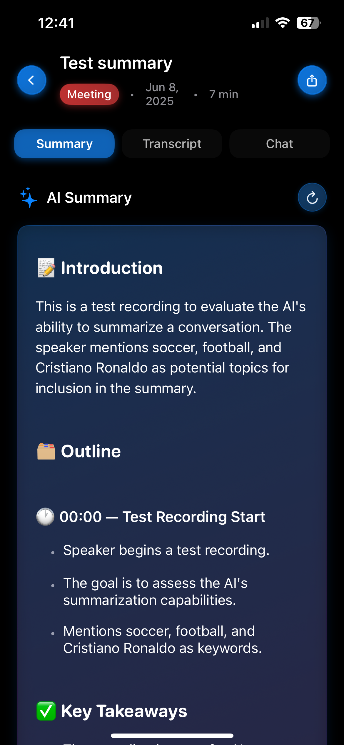 Anjo App Live Recording